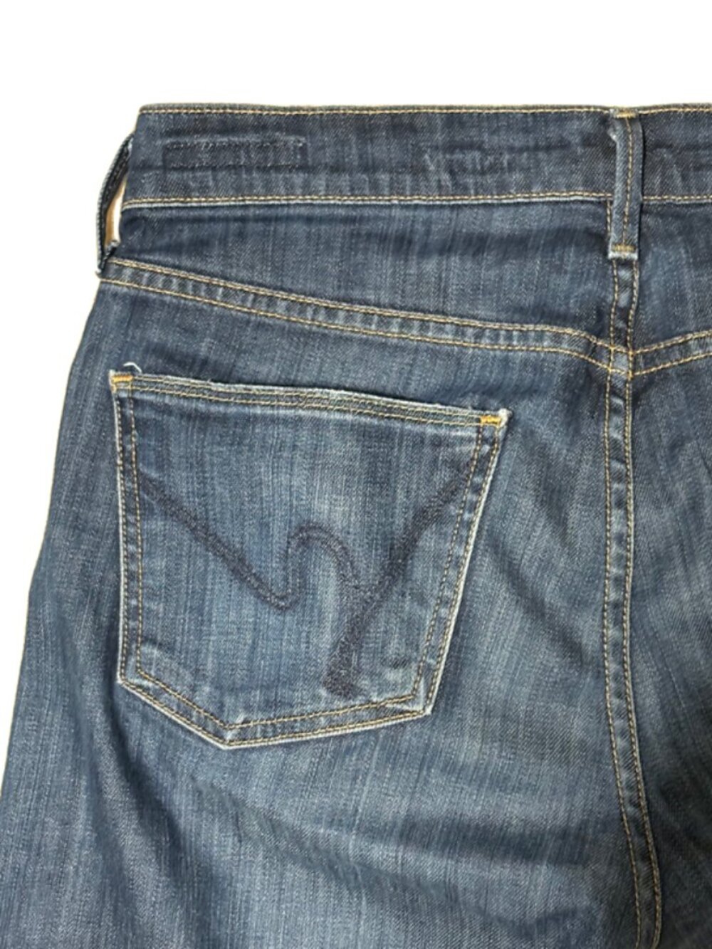 Citizens Of Humanity womens jeans size 28 blue Amber mid rise bootcut USA made - Picture 6 of 14